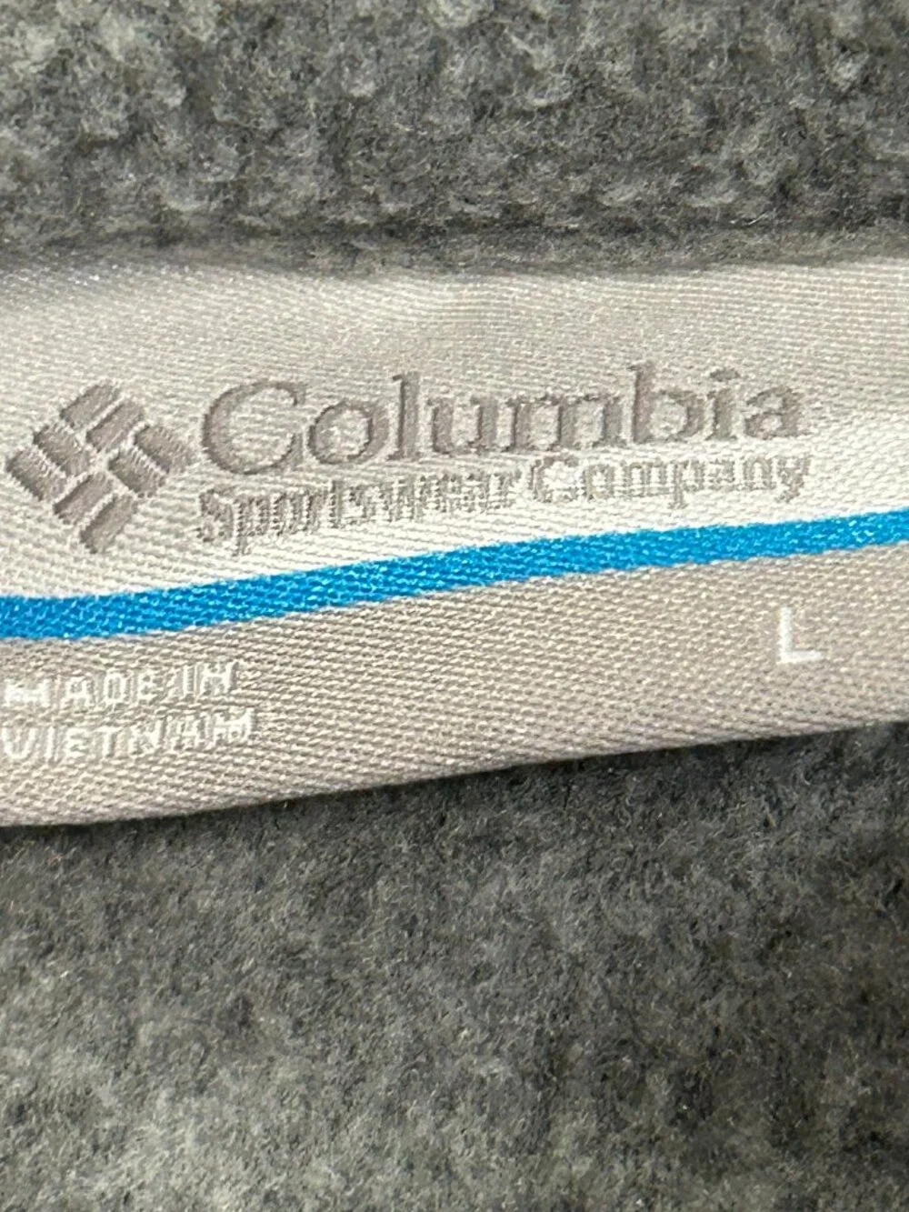 Columbia Women's Gray Benton Springs Full Zip Fleece Jacket, Size L - Picture 4 of 8